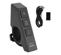 Zunate Telecomando Universale da Volante Bluetooth, Compatibile con Telefoni IOS Android per Riproduzione Musicale, Controllo Chiamate, Assistente Vocale IP67 per Auto, Bici, Moto