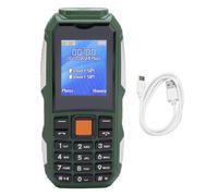 Zunate Telefono Cellulare 2G per Senior, Schermo HD da 1,77 Pollici, Grande Chiave, Caratteri Grandi, Composizione Rapida, Scheda Dual SIM, Audio Surround 3D, Batteria da 4800 MAh, Radio, (GREEN)