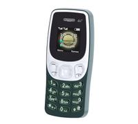 Zunate Telefono Cellulare 4G LTE Sbloccato per Anziani, Piccolo Telefono con Tasti Grandi, SOS, MP3, Doppia SIM, Standby, Ideale Come di Riserva e per Anziani. (GREEN)