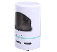 Zunate Temperamatite, Temperamatite Elettrico Automatico A Doppia Funzione Efficiente Per Matite 6,5-8 Mm Ciano Bianco, A Vuoto Alimentato A Batteria Per Ufficio Scolastico