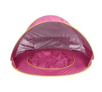 Zunate Tenda da Spiaggia per Bambini Tenda Pop-up a Prova di Sole con Telaio Stabile per Piscina per Escursioni Prevenzione UV50+, 47,2x31,5x27,6 Pollici (PINK)