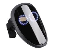 Zunate Trasformazione della Copertura per il Viso a LED con Controllo APP e 115 Modelli per Festival e Cosplay Vestibilità Comoda con Materiale in Silicone e ABS