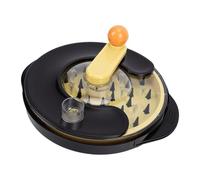 Zunate Tritacarne Manuale Multifunzionale Girevole Design Riutilizzabile Tritacarne Manuale per Tritare il Pollo, Accessorio da Cucina Compatto e Portatile (BLACK)