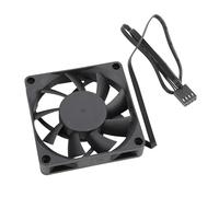 Zunate Ventola da 70 mm con sfera, ventola di raffreddamento, ventola di raffreddamento ad alte prestazioni, velocità fino a 2500 giri/min, 7 pale, controllo intelligente della temperatura PWM a 4 pin