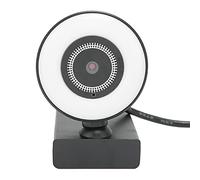 Zunate Webcam, Portatile 1080P HD 5500K 30FPS USB2.0 Desktop/Clip-on Web Camera per Computer, con Microfono Incorporato, per Videoconferenze Web Live Broadcast