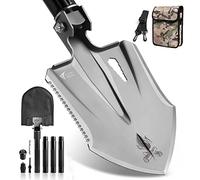 Zune Lotoo Pala Pieghevole Campeggio Multitool 16 in 1 Paletta Giardinaggio Strumento di Trincea in Acciaio ad Alto Tenore di Carbonio Resistente per Zaino da Escursionismo