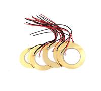 Zunedhys 10 pezzi Piezoelettrico Piezo Ceramica Piastra Dia 27mm per Buzzer Altoparlante