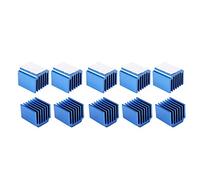 Zunedhys 10 pz 3D Parti Stampanti Blu Alluminio Stepper Driver Dissipatore Di Per TMC2100 LV8729 TMC2208 TMC2130