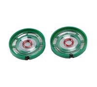 Zunedhys 2 pezzi 1/4 W 0,25 W 8 Ohm 27 mm altoparlante magnetico esterno rotondo, amplificatore audio, accessori per altoparlanti
