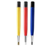 Zunedhys 3 Pz/set Setole In Fibra di Levigatura Polacco Orologio Ruggine Sporco Remover Gioielli Circuito, Come mostrato