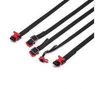 Zunedhys 5 pezzi RC per tettuccio con corda, per 1/10 RC Crawler AXIAL SCX10 TRX4 D90 CC01, rosso