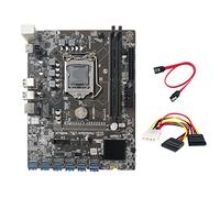 Zunedhys B250C Mining Scheda Madre con 4PIN a SATA +SATA 12 PCIE a USB3.0 GPU Slot LGA1151 Supporto DDR4 RAM per BTC