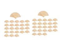 Zunedhys Mano Pacchetti in legno pieghevole a mano con sacchetti (48 pezzi)