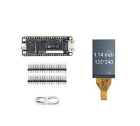 Zunedhys Per Tang Nano 9K FPGA Gaoyun GW1NR-9 RISC-V RV - Scheda di sviluppo compatibile +schermo SPI da 1,14 pollici+intestazione pin 2,54 mm