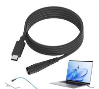 Zunetsutock Adattatore da tipo C a DC5521, cavo USB a CC | Cavo di ricarica lungo DC5521 a USB C Cavo DC5521 a USB C - DC femmina a tipo C Cavo adattatore CC portatile per router