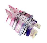 Zunetsutock Barrette Colorate Granchi Per Capelli Barrette Artiglio Divertente A Forma Di Libro Fermagli Leggeri Colorati Per Le Donne Quotidiane Esterno Interni Uscita Spettacolo Coda Di Cavallo
