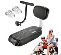 Zunetsutock -bicicletta posteriore per bambini - bambino regolabile con supporto per schiena, bracciolo, poggiapiedi e di sicurezza | Cuscino passeggeri bici per viaggi in famiglia di tutto il