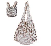 Zunetsutock Borsa per la spesa riutilizzabile - Borsa pieghevole e lavabile, organizer per la spesa giornaliero leggero | per la spesa, viaggi, campeggio, cucina, feste, Colore della pelle., Se