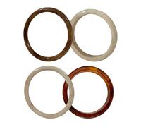 Zunetsutock Bracciale in resina | 4 pezzi Bold Bracciale - Geometrico Punk Gioielli Per Donna Lavoro Vita Del Pendolare Date Casa Vacanze Compleanno Incontri