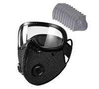 Zunetsutock Breathable Dustproof Face Cover - Anti Fog Anti UV Shield,