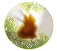 Zunetsutock Cat Teacup - Hand Painted Ceramic Floral Tea Cup 50ml