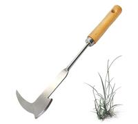 Zunetsutock Decespugliatore per fessure per l'accesso | Scardatore manuale per erbe a forma di L | Strumento da giardinaggio estrattore di erbe con manico lungo ergonomico per giardino terrazza