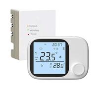 Zunetsutock Digital Smart Thermostat - Temperature Monitor with High Accuracy Display and Smart Control Functions | APP and Voice Activated Thermostat for Home Office Apartment Indoor Living Room Fami
