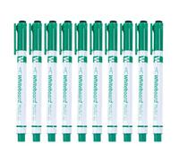 Zunetsutock Fine Tip Dry Erase Markers - 10 Piece Whiteboard Pens | Erasable Writing Markers, Built In Eraser | Washable Ink for Teachers Classroom School Preschool Kindergarten Calendar Drawin