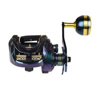 Zunetsutock Fishing Reel - Sposata rapida esca 7.2: 1 con disegno 17.6 lb | Bobina potente per predatori d'acqua Asta marina fluido preciso del fluido preciso composto conf