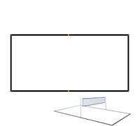 Zunetsutock Linee professionali di pallavolo di erbe - Linee di spiaggia di pallavolo | Forniture sportive portatili, Accessori da gioco all'aperto riutilizzabili per l'allenamento