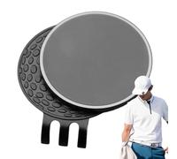 Zunetsutock Magnetic Golf Ball Marker - Hat Clip Metal Course Accessory | Secure Clip On Marker Holder, Portable Golf Equipment | Men Women Hat Belt Pocket Outdoor Practice Game