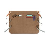 Zunetsutock Server Apron - Stylish Kitchen Restaurant Workwear Accessory | Bartender Waiter Uniform, Practical Cleaning Gear | Fashionable Serving Apron for Pub Coffee Shop Home Apartment Farmhouse