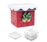 Zunetsutock Stampo In Silicone Invernale - Design Del Nevada Riutilizzabile Per Casting | Strumento Creativo Per Creazioni Decorative, Gesso, Argilla, Decorazione Della Casa, Natale