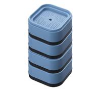 Zunetsutock Tampone Base Lavatrice Tafts Piede Anti-Vibrazione Universale Tappetino Ammortizzatore in Gomma | Supporto per Lavatrice senza Scivolamento, Base di Apparecchio regolabile