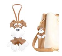 Zunetsutock zaino per cani, borsa per cani in pelle | Affascinante ciondolo borse a forma di cane | PU pelle cucciolo animale borsa borsa zaino accessori moda, caffè, Consulte la descripción