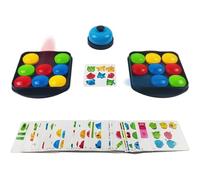 ZUNIPLEX Gara di Puzzle Scorrevole,Double Match,Gioco per Imparare i Colori