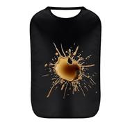 Zunishaone Adult Bib Apron - 73x45.3x1 cm Polyester Waterproof Elastic Design, Washable Crumb Catcher | Feeding Protector Ideal Hospital Seafood Dining Elderly Patient Nursing Care Use