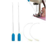 Zunishaone ago Serger - Set Pratico per infilare Il Crochet della tagliacuci in ABS/Metallo | per Macchine da Cucire, infilatura, Fai da Te per la casa, progetti di Artigianato, lavori di cucitur