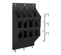 Zunishaone Behind Door Pocket Rack - 43x16.5x89.4cm Durable Non Woven Fabric Vertical Holder, Multi Use Hanging Panel | Efficient Clutter Control for Nursery Office Garage College Students Renters