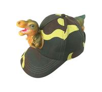 Zunishaone Cappello da Baseball Per,Cappello Dinosauro per ragazzi | Accessorio alla moda casual genitore-per Halloween, scuola, viaggio, spiaggia e pic-nic