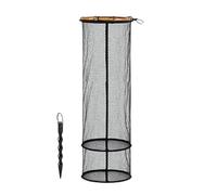 Zunishaone Cestino - Borsa ad alta capacità di carico, contenitore per reti - per granchi pesci esca trota pesce acqua salata acqua dolce riva fiume ruscello