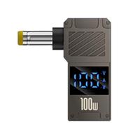 Zunishaone Convertitore di presa jack maschio da tipo C a DC, Adattatore di ricarica dal laptop al laptop | Adattatore di ricarica da tipo C a DC Barrel Jack - PD 100W digitale