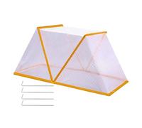 Zunishaone Coperture da giardino per letti rialzati, copertura del letto rialzato,copertura galleggiante pieghevole - guardia della gabbia di rete, protezione della piantina della serra, di