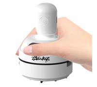 Zunishaone Cordless Mini Vacuum - 7.2x10.2cm Portable ABS Electronic Cleaner, 3-Level Power | USB Charging Device For Workspaces Bedroom Dashboards Cars Apartments Hard To Reach Areas