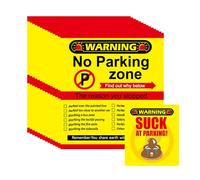 Zunishaone False Contraventions Parcheggio - Divertenti carte di parcheggio in confezione da 50 - Divertenti avvertenze per donne, uomini, amici, famiglia e auto, idee regalo di San e