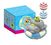 Zunishaone Giocattolo per bambini con illuminazione, palla galleggiante elettrica con suono e luci, gioco educativo per bambini per i 3 anni, ideale per viaggi, giardino, asilo e camera da letto