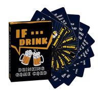 Zunishaone Giochi di Carte Ubriache, Divertente Gioco da Bere - Giochi Divertenti per Adulti per la Notte Giochi - Creative Adulti Giochi di Carte da Bere per la casa, riunione,