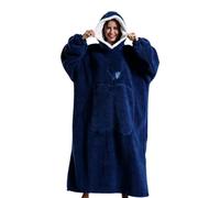 Zunishaone Hoodie Blanket | Warm Fleece Pullover Oversized with Pocket