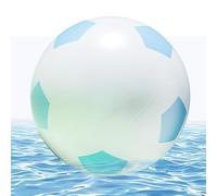 Zunishaone Inflatable Beach Ball, Giant Soccer Toy, Summer Backyard Games