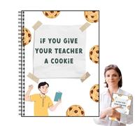 Zunishaone Libro di ringraziamento per insegnante, simpatico libro di ringraziamento per insegnanti, libri di storia a letto, divertente storia commovente per insegnanti e studenti